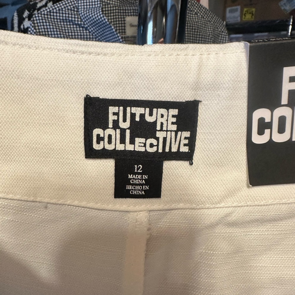White Future Collective Pants - Picture 2 of 5